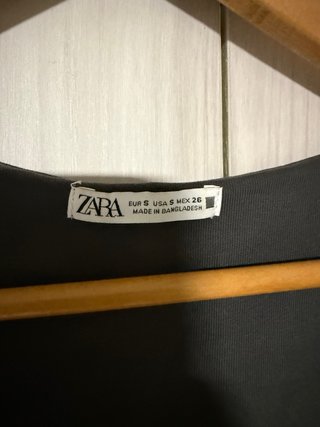 Vestido Zara Gris Largo Midi Talla Única ,