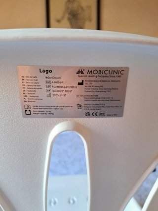 Silla de baño giratoria 360° Mobiclinic – Nueva