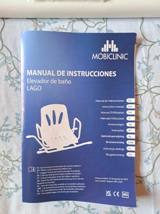 Silla de baño giratoria 360° Mobiclinic – Nueva