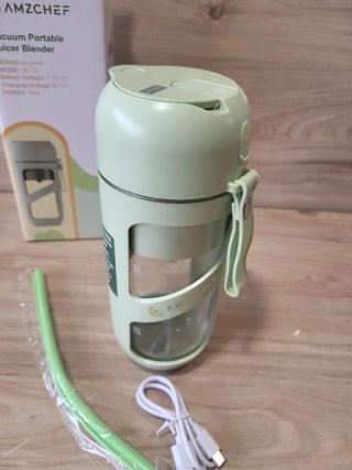 AMZCHEF Batidora Portátil Juicer Blender