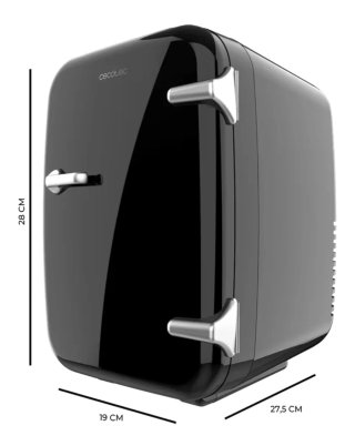 Mini nevera Cecotec 4L Negra