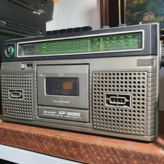 SHARP GF-8080 Radio Cassette Boombox