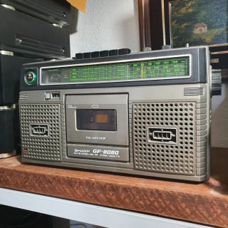 SHARP GF-8080 Radio Cassette Boombox
