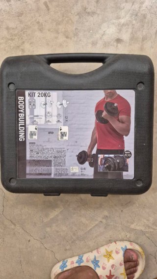 Kit Mancuernas Decathlon 20kg Maletín