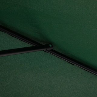 Sombrilla de pared verde y beige