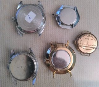 Lote 6 orologi vintage da riparare o per pezzi
