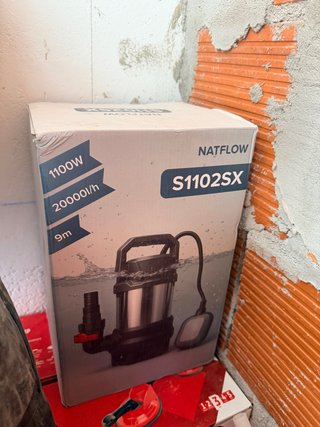 Bomba de agua Natflow S1102SX 1100W