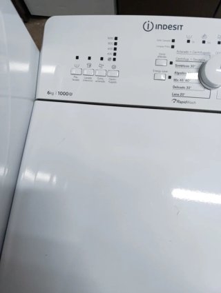 Lavadora Carga Superior Indesit 6kg