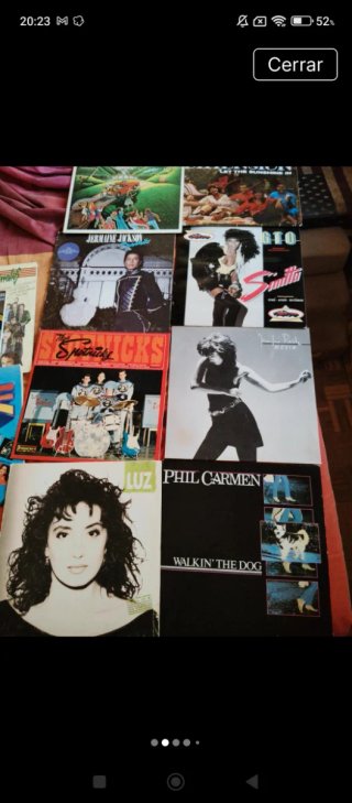 Lote 25 Vinilos Internacional Pop Rock