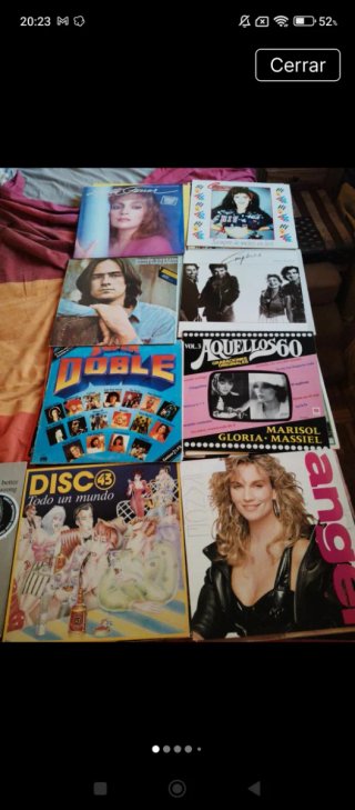 Lote 25 Vinilos Internacional Pop Rock