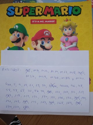 Cromos Mario Bros -
