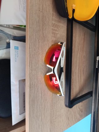 Estuche Gafas Sol Negro/Naranja
