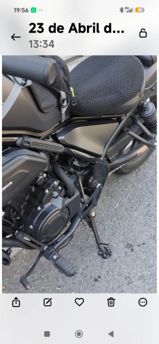 Honda CMX Rebel 500 Negra 2020 - 8800km