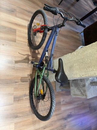 Bicicleta Infantil MTB 24 Doble Suspensión