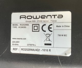 Aspiradora Rowenta sin bolsa