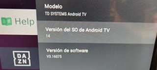 Televisor TD System 32 Negro
