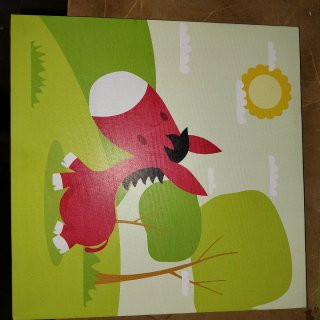4 Cuadros Infantiles Animales Decoración