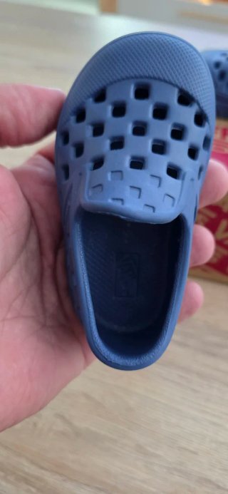 Zapatillas Vans Slip-On Bebé Talla 18 Azul