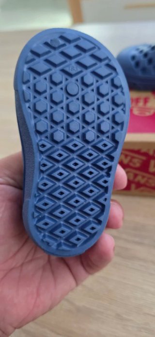 Zapatillas Vans Slip-On Bebé Talla 18 Azul