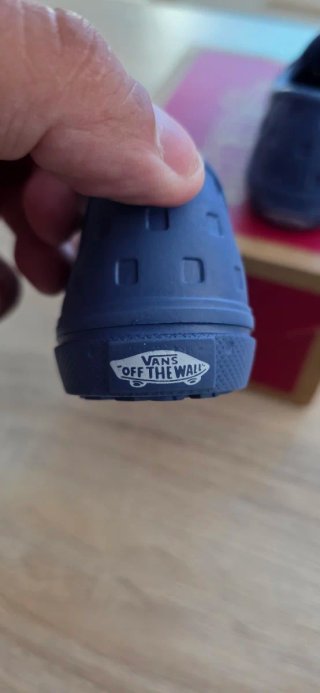 Zapatillas Vans Slip-On Bebé Talla 18 Azul