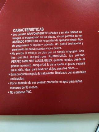 Puzzle Magnético