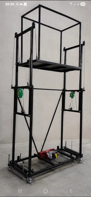 Plataforma elevadora andamio eléctrica