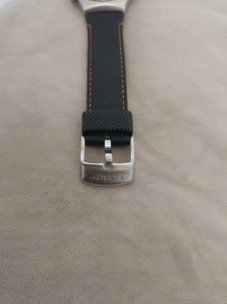 Orologio Swatch Irony Cronografo Nero Arancione