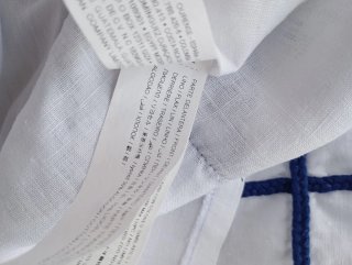 Blusa blanca estilo ibicenco bordada