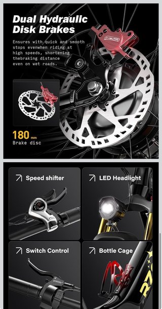 Bicicleta Eléctrica ROZGUWEX
