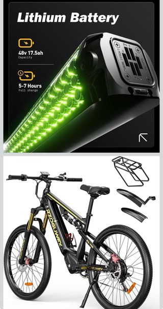 Bicicleta Eléctrica ROZGUWEX