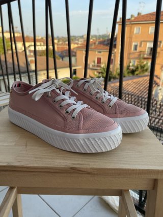 Sneakers Tommy Hilfiger Platform Rosa