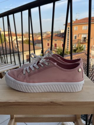 Sneakers Tommy Hilfiger Platform Rosa