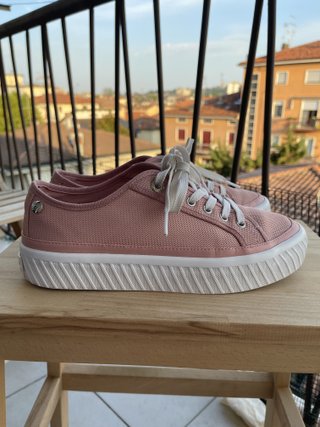 Sneakers Tommy Hilfiger Platform Rosa