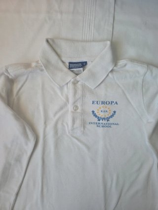 Polo manga larga colegio Europa T-10 8€ cada una