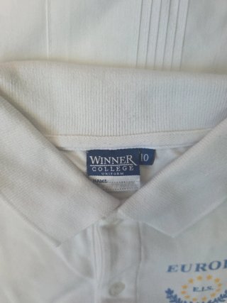 Polo manga larga colegio Europa T-10 8€ cada una
