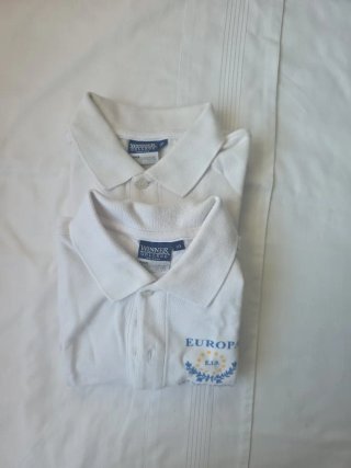 Polo manga larga colegio Europa T-10 8€ cada una