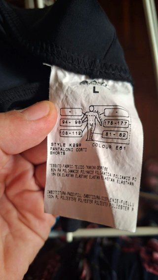 Pantaloncini Ciclismo AST Taglia L Neri