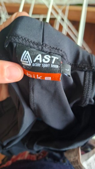 Pantaloncini Ciclismo AST Taglia L Neri