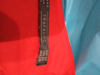 Mono rojo XS