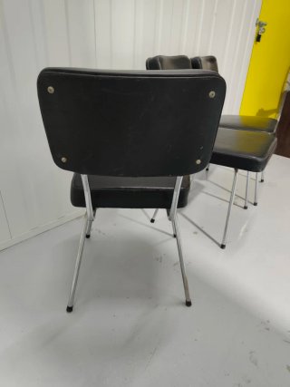 Juego de 3 sillas retro estilo vintage