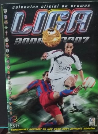Álbum cromos Liga 2006-2007 album completo
