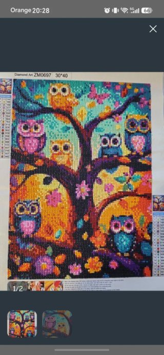 6 Puzzles Diamante 30x40cm + 2 de 30x30cm