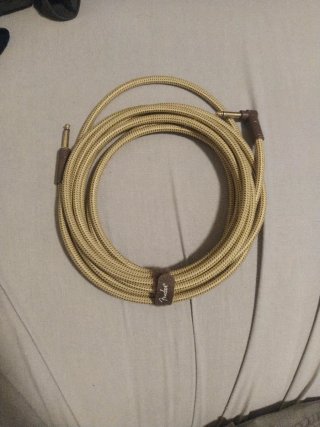 Cable Jack Fender Guitarra/Bajo Beige