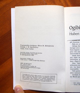 Hubert Monteilhet. Ogibidez mamua