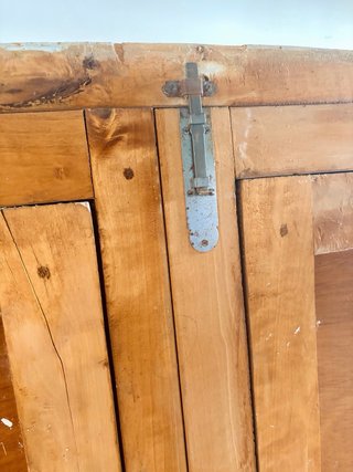Ventanas antiguas madera maciza