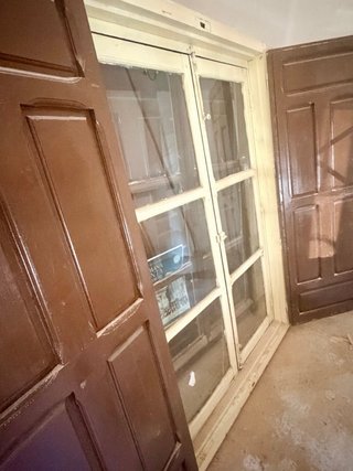 Ventanas antiguas madera maciza