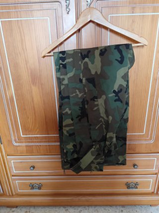 Traje de agua camuflaje