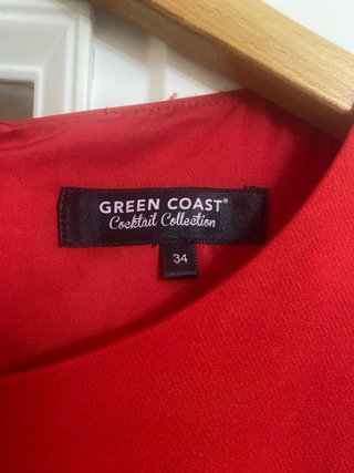 Mono rojo elegante talla 34