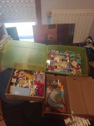 Grande lotto di pezzi LEGO