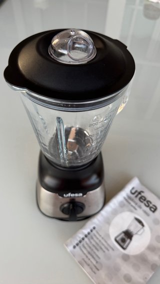 Batidora picadora de cristal potente batidos hielo
